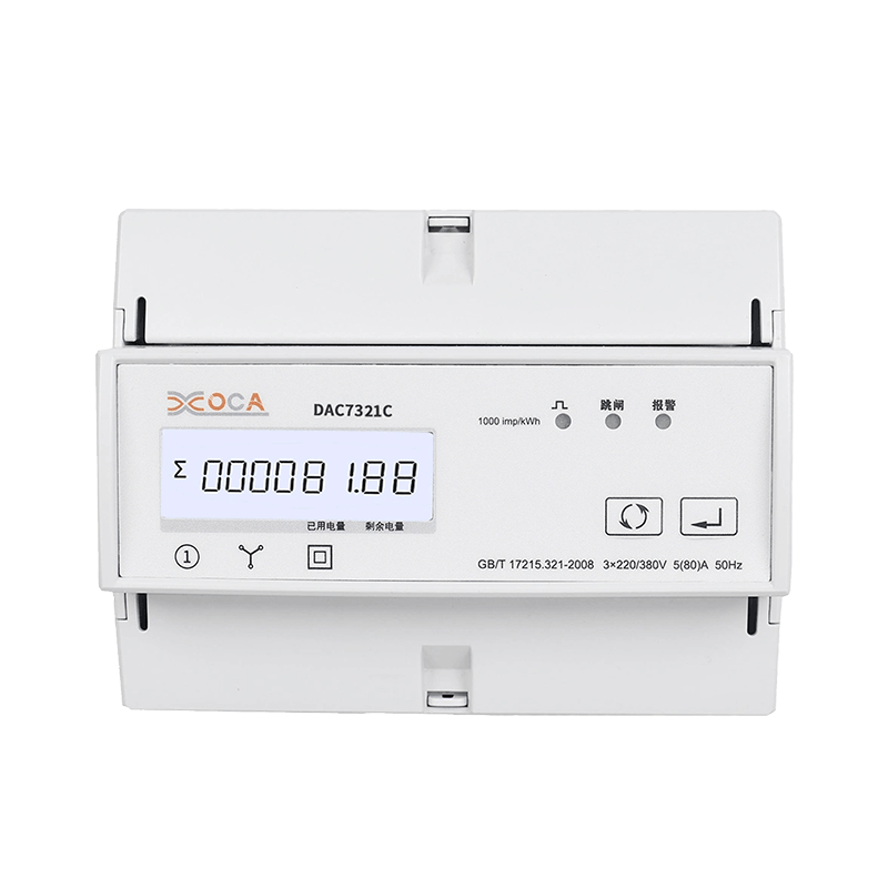 Dac7361c Tuya Zigbee Smart Digital fjärrstyrd energimätare