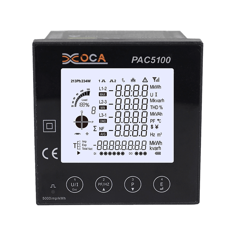 PAC5100 Enfas Smart WiFi multifunktionell intelligent panelmätare