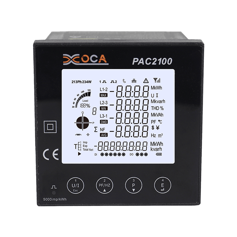 PAC2100 Big LCD Digital Smart Power Meter Energimätare