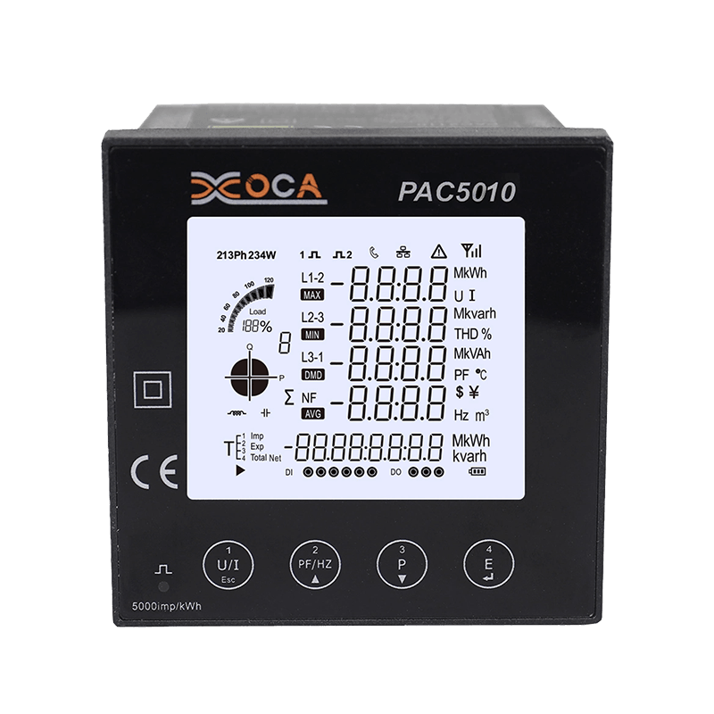 PAC5000 Smart Modbus WiFi Elpanel Strömmätare Energimätare